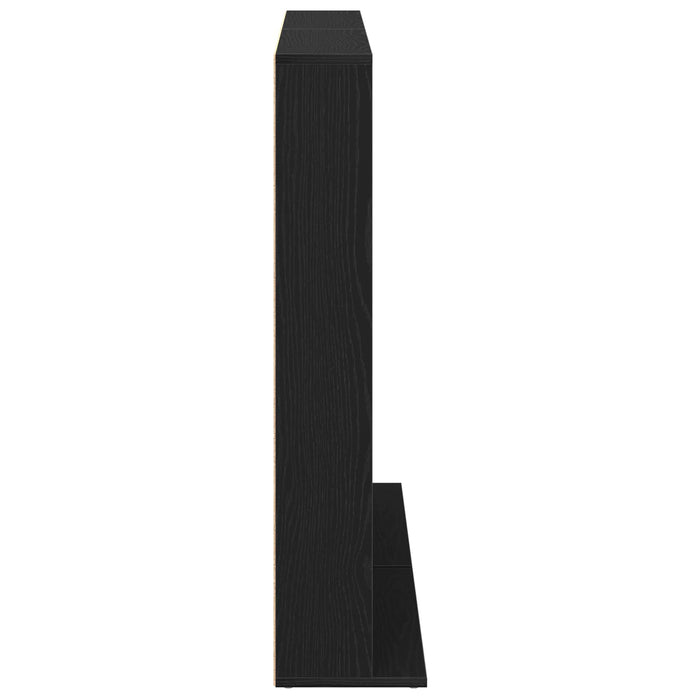 Dulap pentru CD-uri 2 buc. Stejar Negru 65 x 23,5 x 97,5 cm WALTI