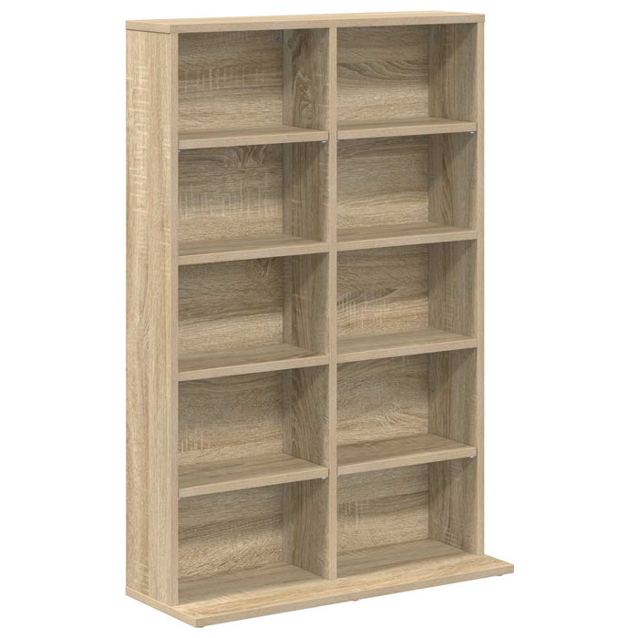 Dulap pentru CD-uri 2 buc. Stejar Sonoma 65 x 23,5 x 97,5 cm - WALTI WALTI