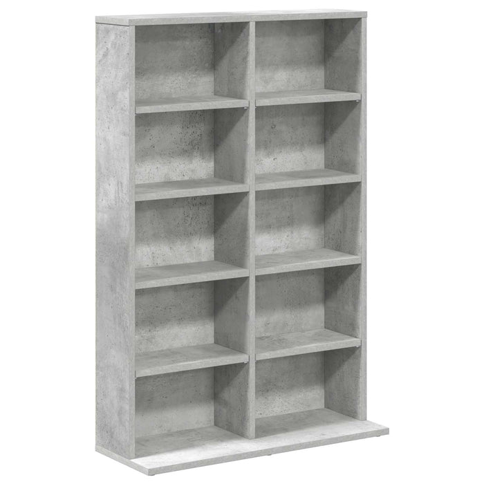 Dulap pentru CD-uri Gri Beton 65 x 23,5 x 97,5 cm WALTI
