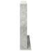 Dulap pentru CD-uri 2 buc. Gri Beton 65 x 23,5 x 97,5 cm - WALTI WALTI