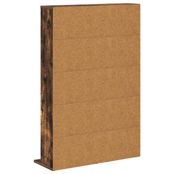 Dulap pentru CD-uri Stejar fumuriu 65 x 23,5 x 97,5 cm - WALTI WALTI