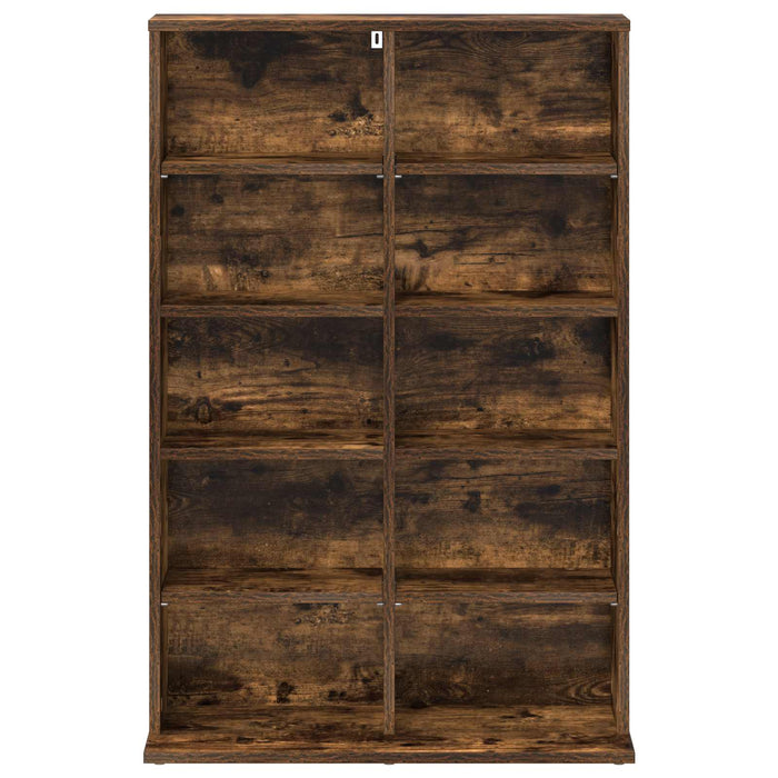 Dulap pentru CD-uri Stejar fumuriu 65 x 23,5 x 97,5 cm - WALTI WALTI
