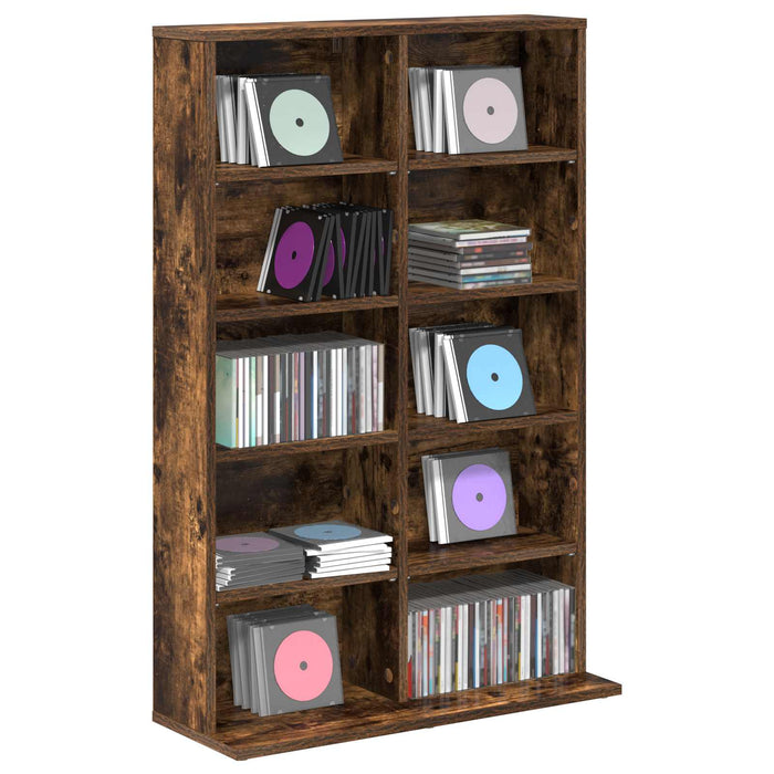 Dulap pentru CD-uri Stejar fumuriu 65 x 23,5 x 97,5 cm - WALTI WALTI