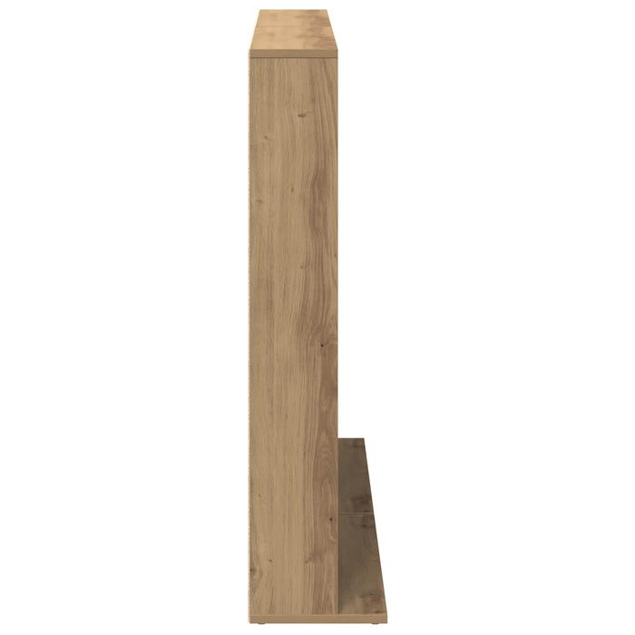 Dulap pentru CD-uri 2 buc. Stejar Artizanal 65 x 23,5 x 97,5 cm WALTI