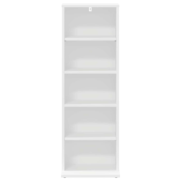 Dulap pentru CD-uri Alb 33 x 23,5 x 97,5 cm Lemn prelucrat WALTI