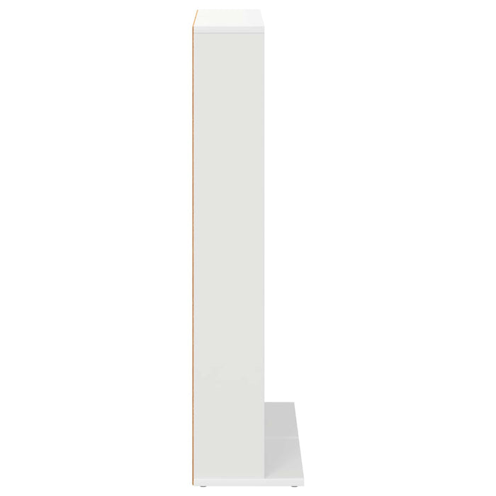 Dulap pentru CD-uri 2 buc. Alb 33 x 23,5 x 97,5 cm WALTI