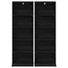 Dulap pentru CD-uri 2 buc. Stejar Negru 33 x 23,5 x 97,5 cm - WALTI WALTI
