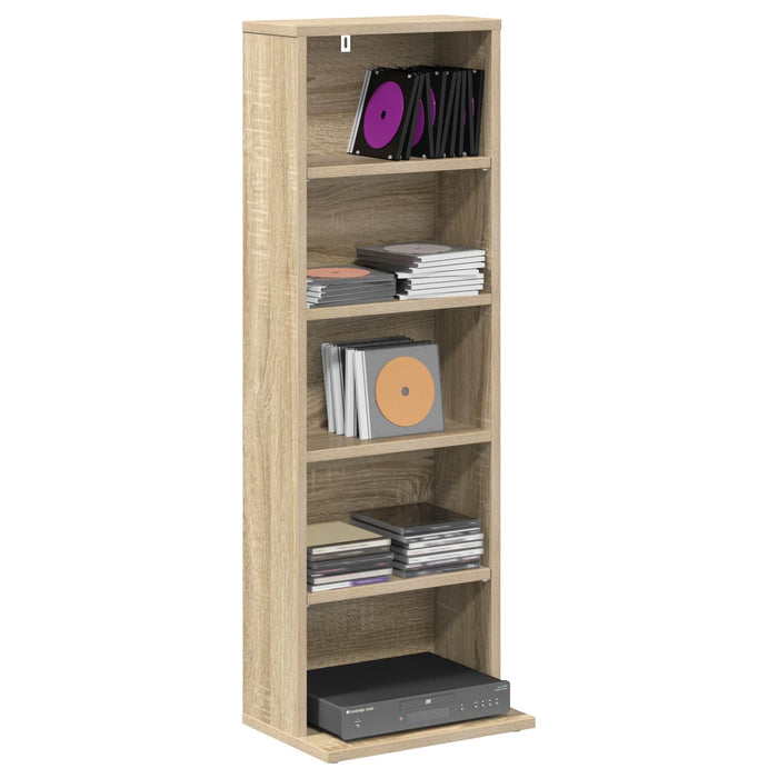 Dulap pentru CD-uri Stejar Sonoma 33 x 23,5 x 97,5 cm - WALTI WALTI
