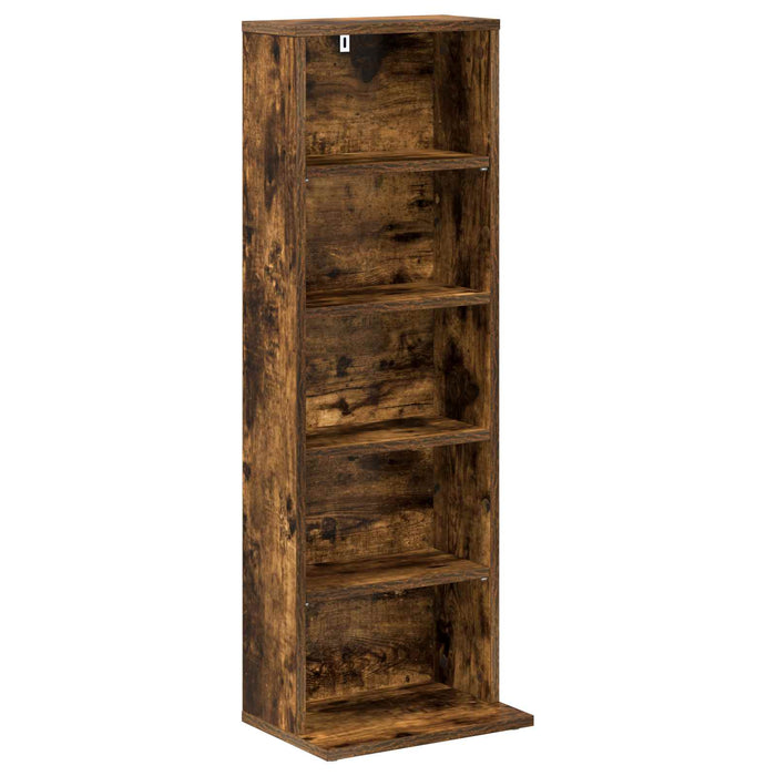 Dulap pentru CD-uri Stejar fumuriu 33 x 23,5 x 97,5 cm - WALTI WALTI