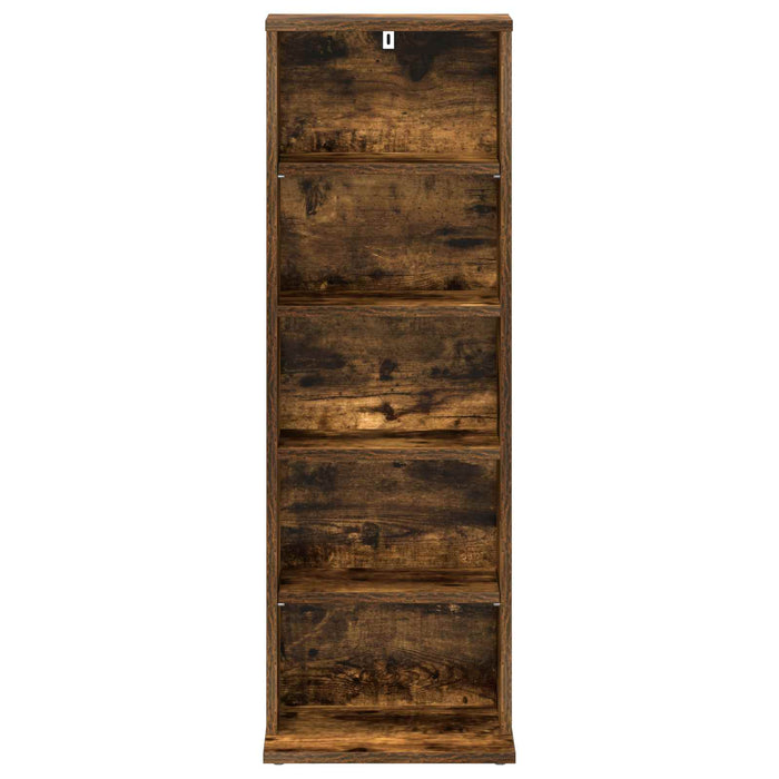 Dulap pentru CD-uri Stejar fumuriu 33 x 23,5 x 97,5 cm - WALTI WALTI
