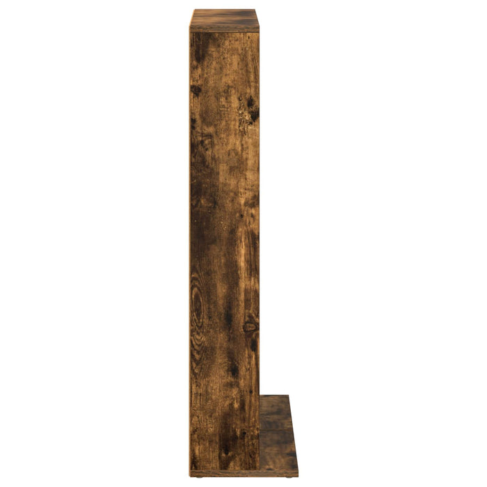 Dulap pentru CD-uri 2 buc. Stejar fumuriu 33 x 23,5 x 97,5 cm - WALTI WALTI