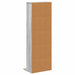 Dulap pentru CD-uri Sonoma gri 33 x 23,5 x 97,5 cm - WALTI WALTI