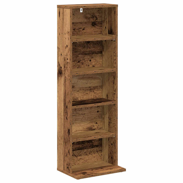 Dulap pentru CD-uri Lemn vechi 33 x 23,5 x 97,5 cm - WALTI WALTI