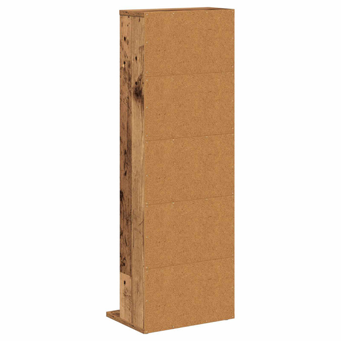 Dulap pentru CD-uri Lemn vechi 33 x 23,5 x 97,5 cm - WALTI WALTI