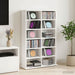 Dulap pentru CD-uri Alb 60 x 17 x 92 cm Lemn prelucrat - WALTI WALTI