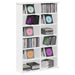 Dulap pentru CD-uri Alb 60 x 17 x 92 cm Lemn prelucrat - WALTI WALTI