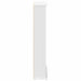 Dulap pentru CD-uri Alb 60 x 17 x 92 cm Lemn prelucrat - WALTI WALTI