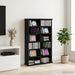 Dulap pentru CD-uri Stejar Negru 60 x 17 x 92 cm Lemn prelucrat - WALTI WALTI