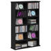 Dulap pentru CD-uri Stejar Negru 60 x 17 x 92 cm Lemn prelucrat - WALTI WALTI