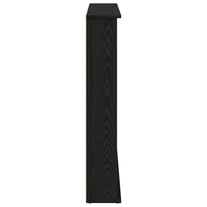 Dulap pentru CD-uri 2 buc. Stejar Negru 60 x 17 x 92 cm - WALTI WALTI