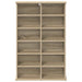 Dulap pentru CD-uri Stejar Sonoma 60 x 17 x 92 cm - WALTI WALTI