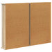 Dulap pentru CD-uri 2 buc. Stejar Sonoma 60 x 17 x 92 cm - WALTI WALTI
