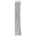 Dulap pentru CD-uri 2 buc. Gri Beton 60 x 17 x 92 cm - WALTI WALTI