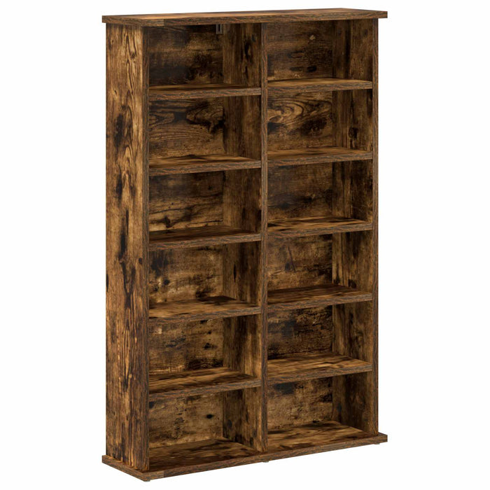 Dulap pentru CD-uri Stejar fumuriu 60 x 17 x 92 cm - WALTI WALTI