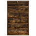 Dulap pentru CD-uri Stejar fumuriu 60 x 17 x 92 cm - WALTI WALTI