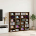Dulap pentru CD-uri 2 buc. Stejar fumuriu 60 x 17 x 92 cm - WALTI WALTI
