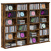 Dulap pentru CD-uri 2 buc. Stejar fumuriu 60 x 17 x 92 cm - WALTI WALTI