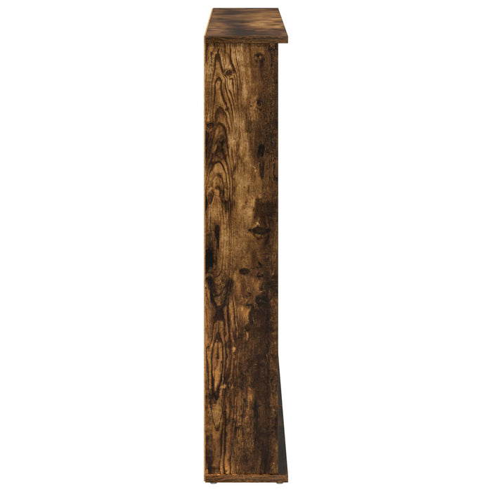 Dulap pentru CD-uri 2 buc. Stejar fumuriu 60 x 17 x 92 cm - WALTI WALTI