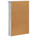 Dulap pentru CD-uri Sonoma gri 60 x 17 x 92 cm Lemn prelucrat - WALTI WALTI
