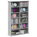 Dulap pentru CD-uri Sonoma gri 60 x 17 x 92 cm Lemn prelucrat - WALTI WALTI