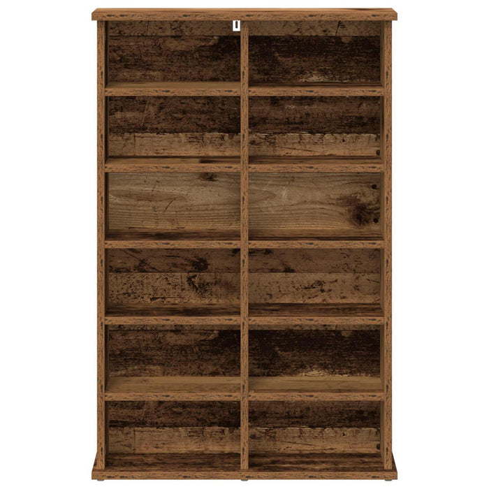 Dulap pentru CD-uri Lemn vechi 60 x 17 x 92 cm Lemn prelucrat - WALTI WALTI