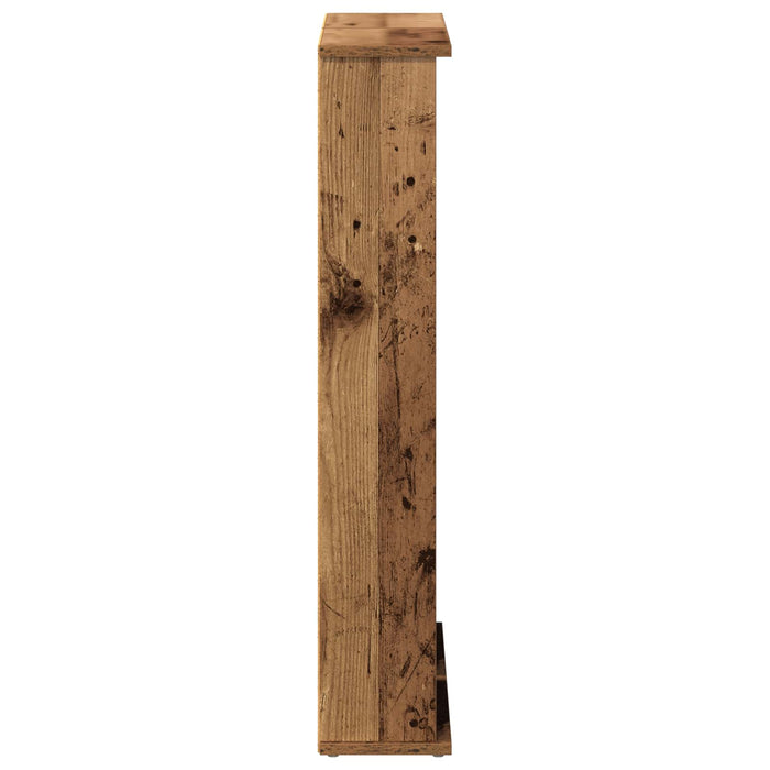 Dulap pentru CD-uri Lemn vechi 60 x 17 x 92 cm Lemn prelucrat - WALTI WALTI