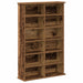 Dulap pentru CD-uri 2 buc. Lemn vechi 60 x 17 x 92 cm - WALTI WALTI