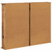 Dulap pentru CD-uri 2 buc. Lemn vechi 60 x 17 x 92 cm - WALTI WALTI