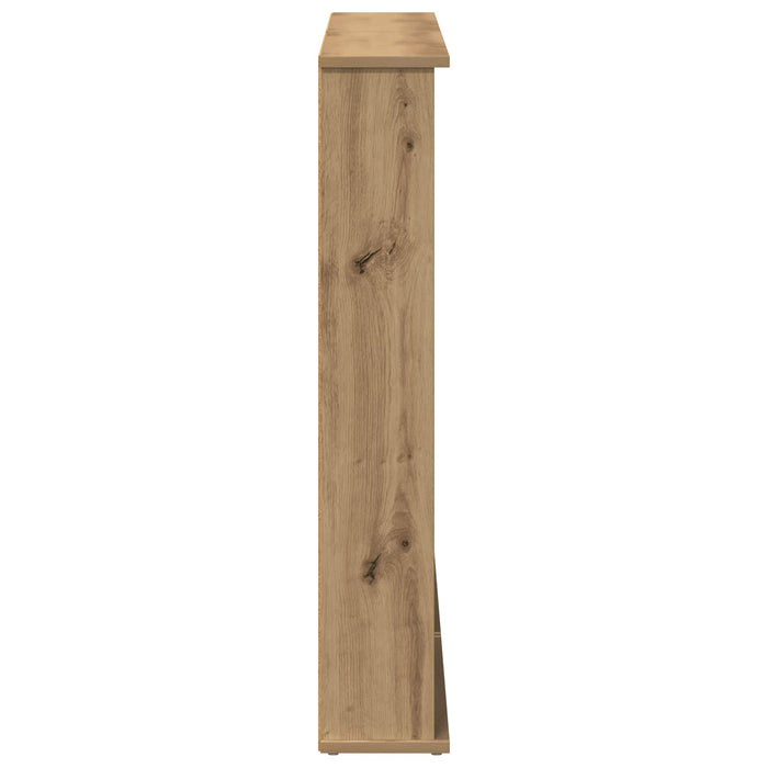 Dulap pentru CD-uri 2 buc. Stejar Artizanal 60 x 17 x 92 cm - WALTI WALTI