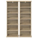 Dulap pentru CD-uri 2 buc. Stejar Sonoma 60 x 17 x 92 cm - WALTI WALTI