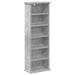 Dulap pentru CD-uri Gri Beton 60 x 17 x 92 cm Lemn prelucrat - WALTI WALTI
