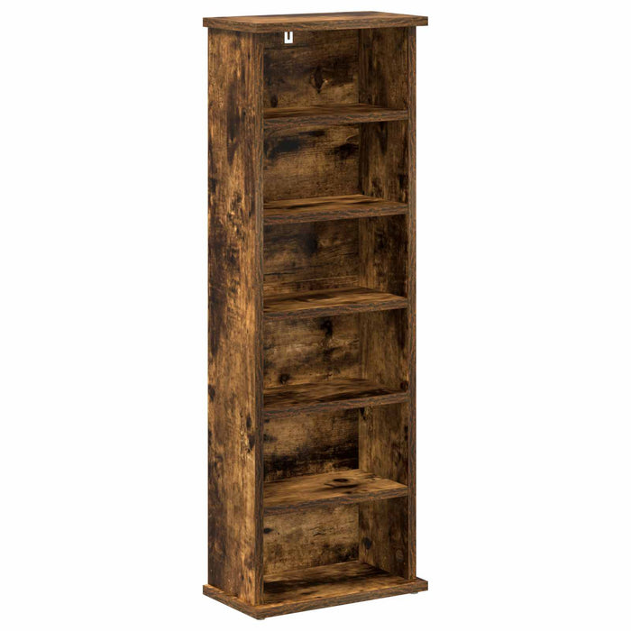 Dulap pentru CD-uri Stejar fumuriu 60 x 17 x 92 cm - WALTI WALTI