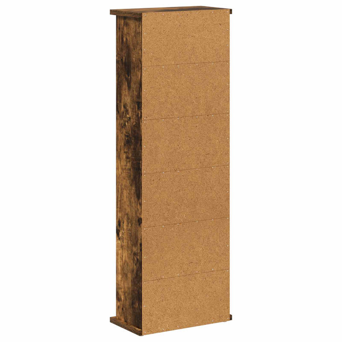 Dulap pentru CD-uri Stejar fumuriu 60 x 17 x 92 cm - WALTI WALTI