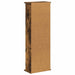 Dulap pentru CD-uri Stejar fumuriu 60 x 17 x 92 cm - WALTI WALTI