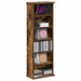 Dulap pentru CD-uri Stejar fumuriu 60 x 17 x 92 cm - WALTI WALTI
