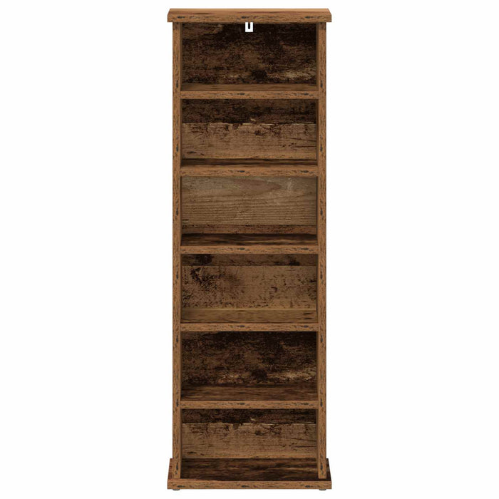 Dulap pentru CD-uri Lemn vechi 60 x 17 x 92 cm Lemn prelucrat - WALTI WALTI