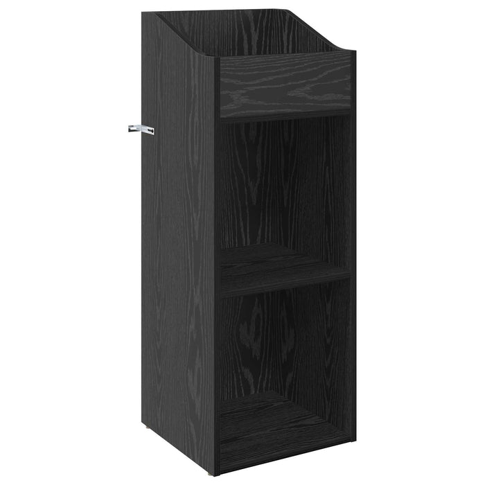 Dulap pentru discuri de vinil Stejar Negru 36 x 36 x 95,5 cm WALTI