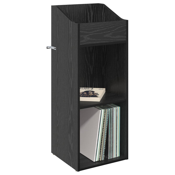 Dulap pentru discuri de vinil Stejar Negru 36 x 36 x 95,5 cm WALTI