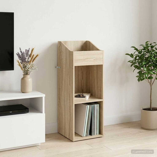 Dulap pentru discuri de vinil Stejar Sonoma 36 x 36 x 95,5 cm - WALTI WALTI