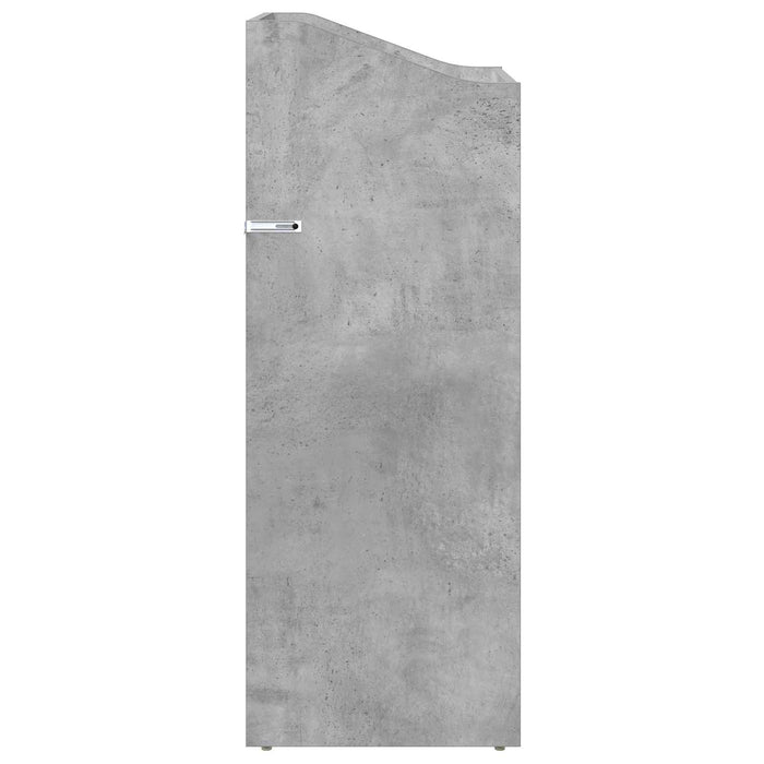 Dulap pentru discuri de vinil Gri Beton 36 x 36 x 95,5 cm WALTI